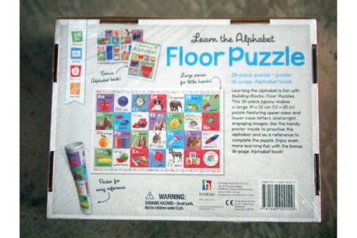 Hinkler Learn the Alphabet Floor Puzzle for Kids Aged 3+