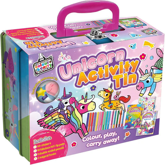 Unicorn Activity Tin - Bookoli
