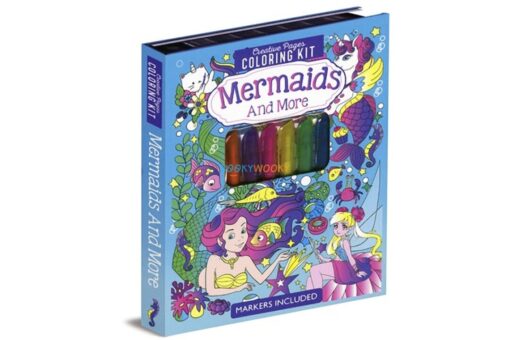Creative Pages Colouring Kit Mermaids and More - Page Publications