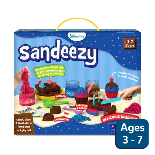 Skillmatics Sandeezy Delicious Desserts