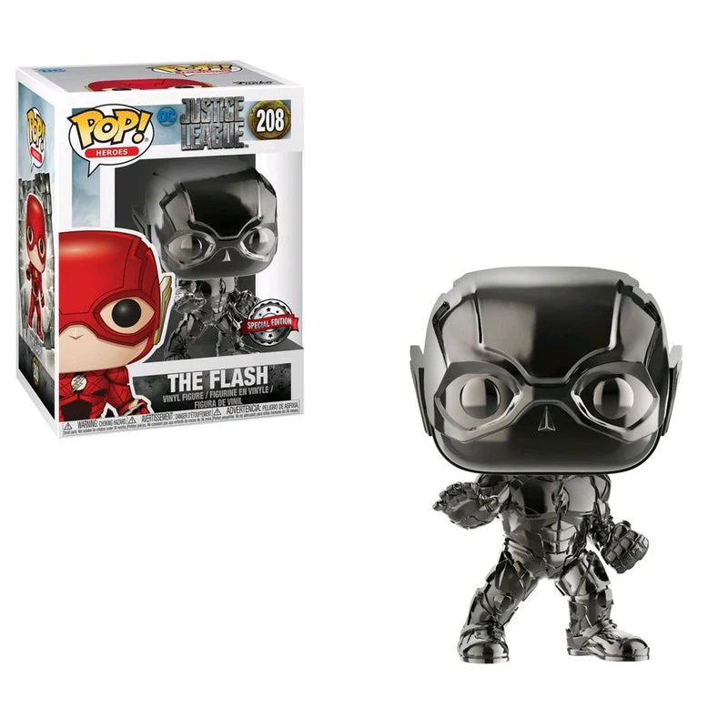 Funko Pop! Heroes : DC Justice League - The Flash With Soft Protector Case