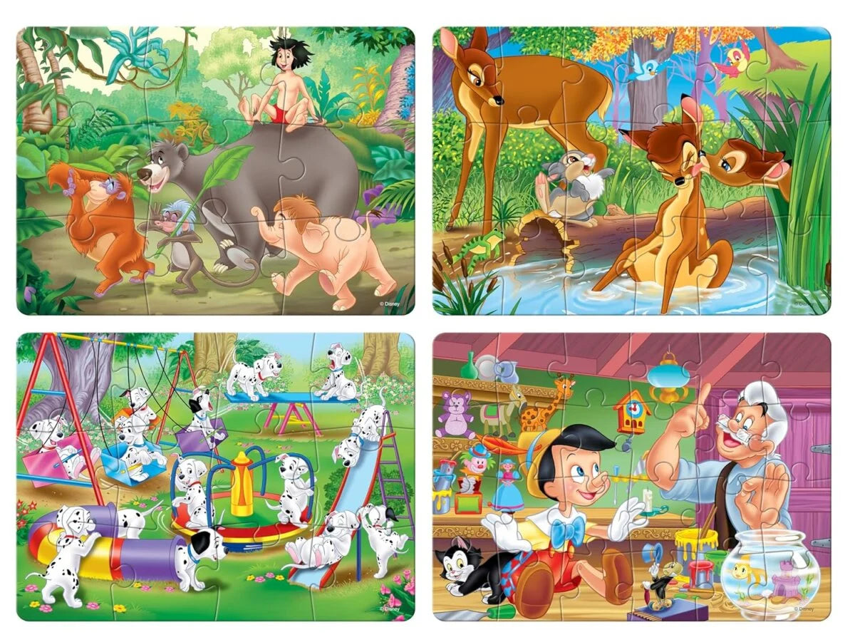 Frank Disney Classics 4 In 1 Puzzle