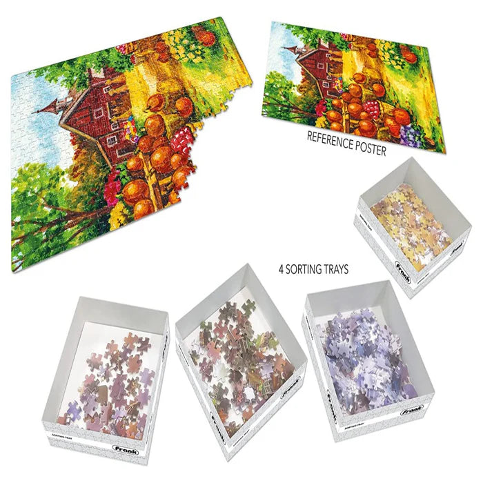 Frank Farmers Market - 500 Piece Jigsaw Puzzle