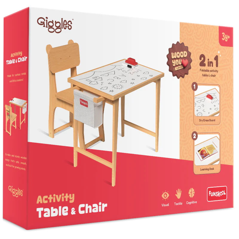 Funskool Activity Table & Chair
