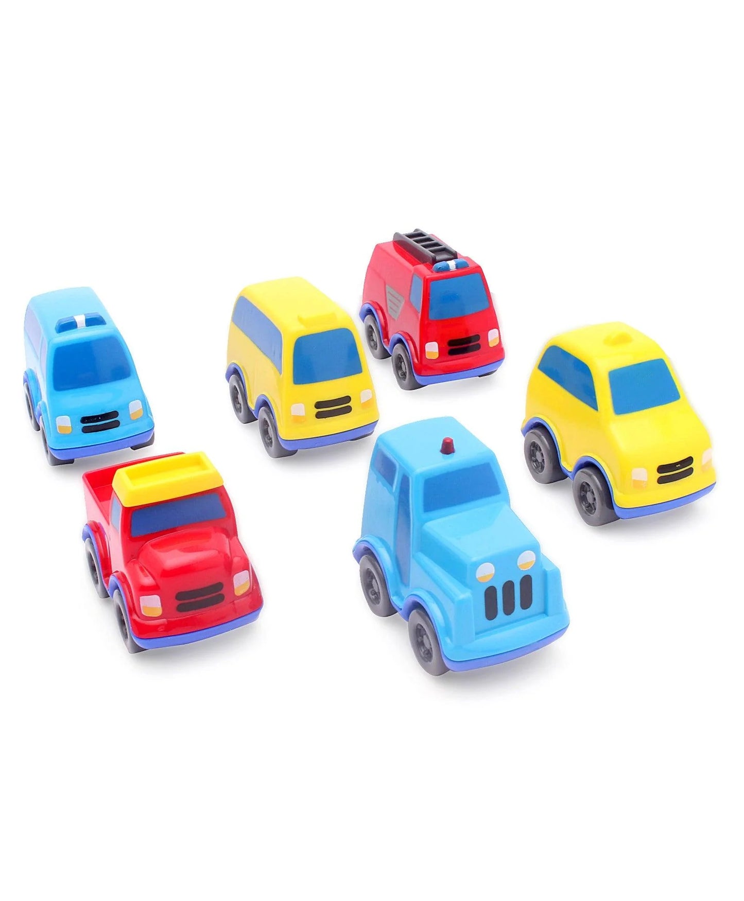 Giggles Mini Vehicle City Series Gift Pack of 6