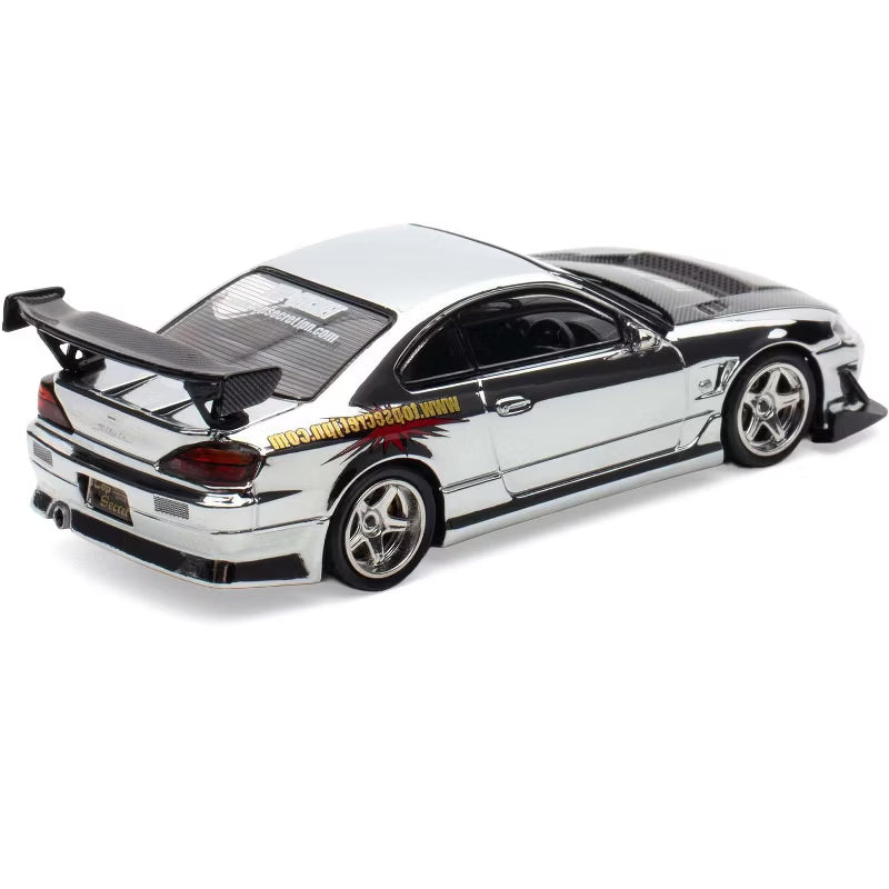INNO 64 1/64 Nissan Silvia ( S15 ) "Top Secret" Tokyo Auto Salon Kula Lumpur 2025 Event Exclusive With Acrylic Case
