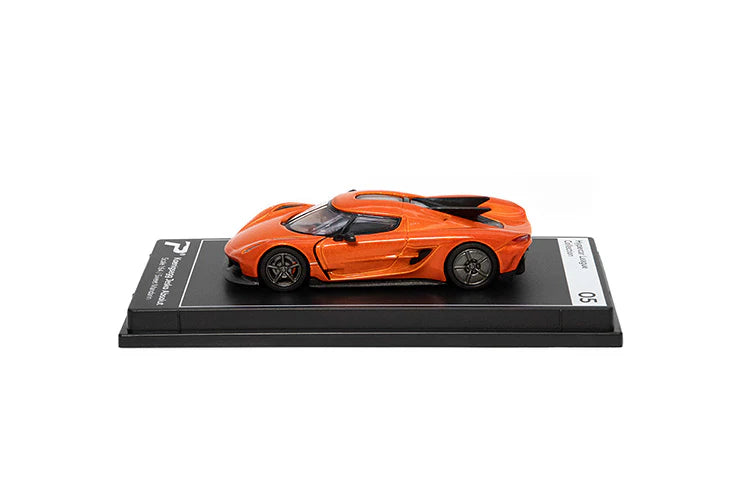 PosterCars 1:64 Koenigsegg Jesko Absolut (Sweet Mandarin)