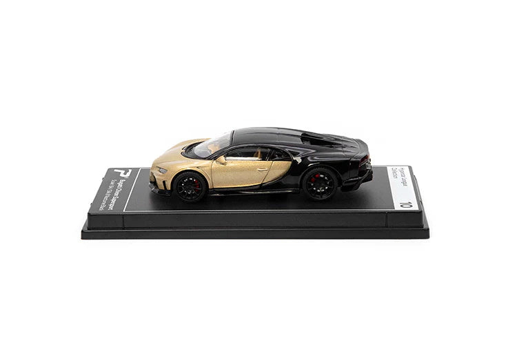 PosterCars 1:64 Bugatti Chiron Supersport (Silk & Nocturne Black)