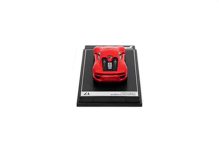 PosterCars 1:64 Porsche 918 Spyder (Guards Red)