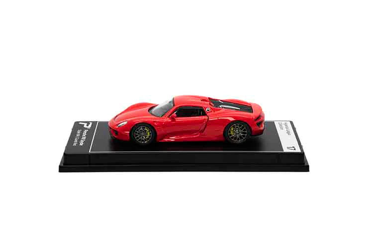 PosterCars 1:64 Porsche 918 Spyder (Guards Red)
