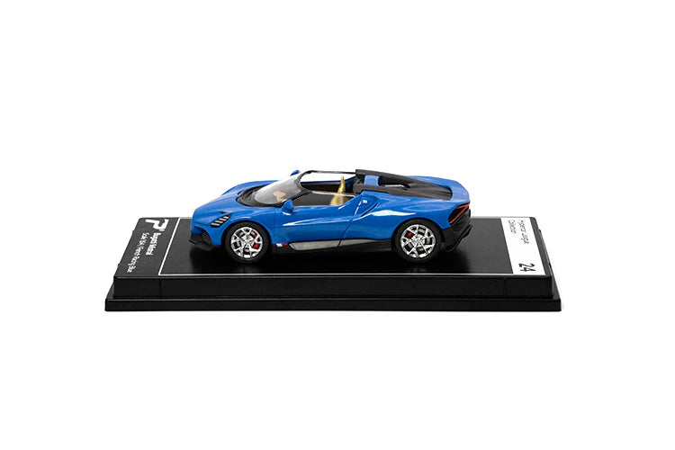 PosterCars Bugatti Mistral (French Racing Blue)