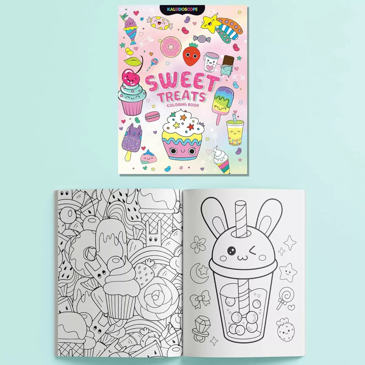 Kaleidoscope Sweet Treats Colouring & Activity Kit - Hinkler