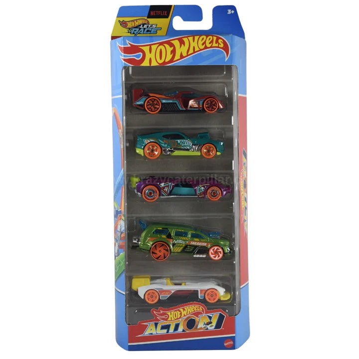 Hot Wheels HW Action 5 Pack Set