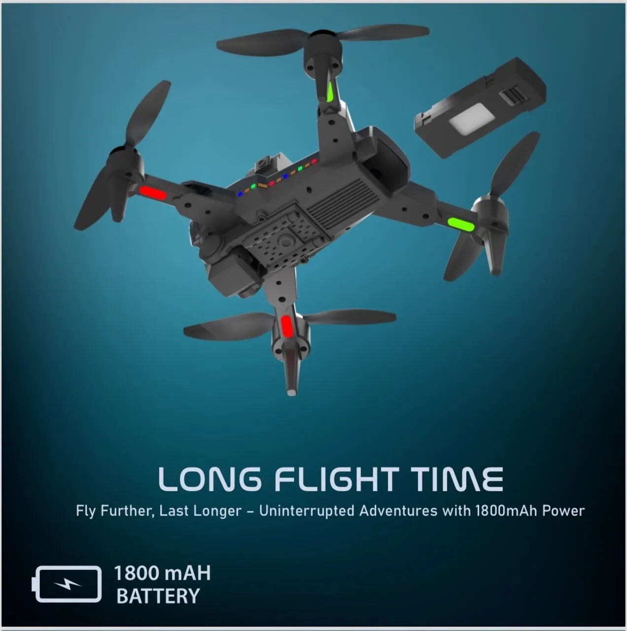 Soft Shine Brushless Drone with Dual HD Camera