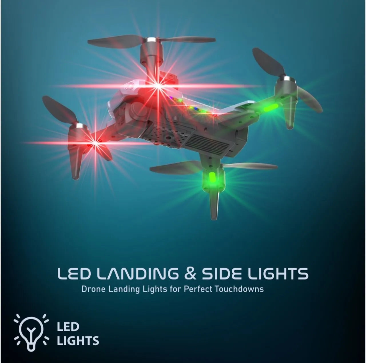 Soft Shine Brushless Drone with Dual HD Camera