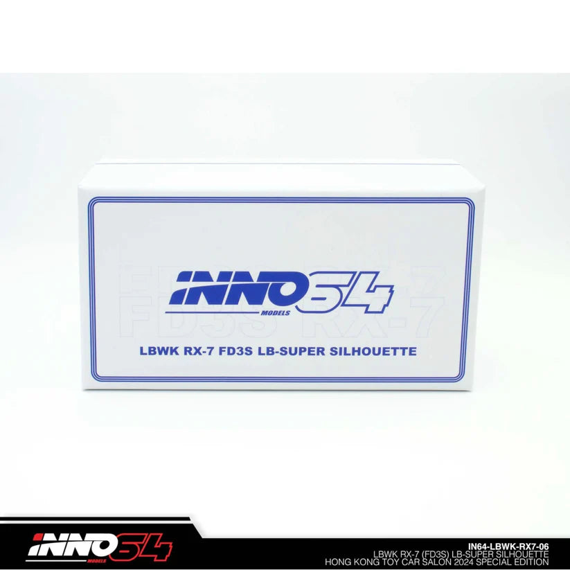 INNO 64 1/64 LBWK RX-7 FD3S LB-Super Silhouette Hong Kong Toy Car Salon 2024 Special Edition