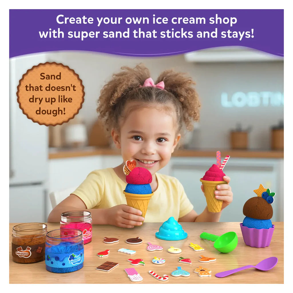 Skillmatics Sandeezy Ice Cream Parlour