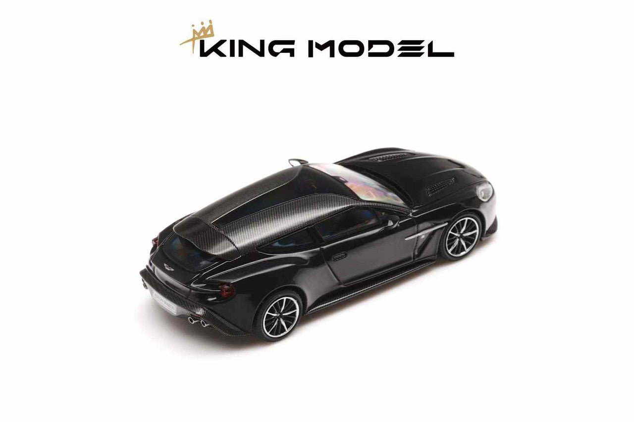 King Model 1/64 Aston Martin Vanquish Zagato Shooting Break 2018 Ver. Limited Edition 207/999 With Acrylic Case