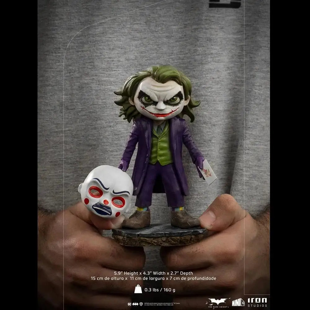 Iron Studios Minico Dark Knight Joker Collectible Statue, Action Figure