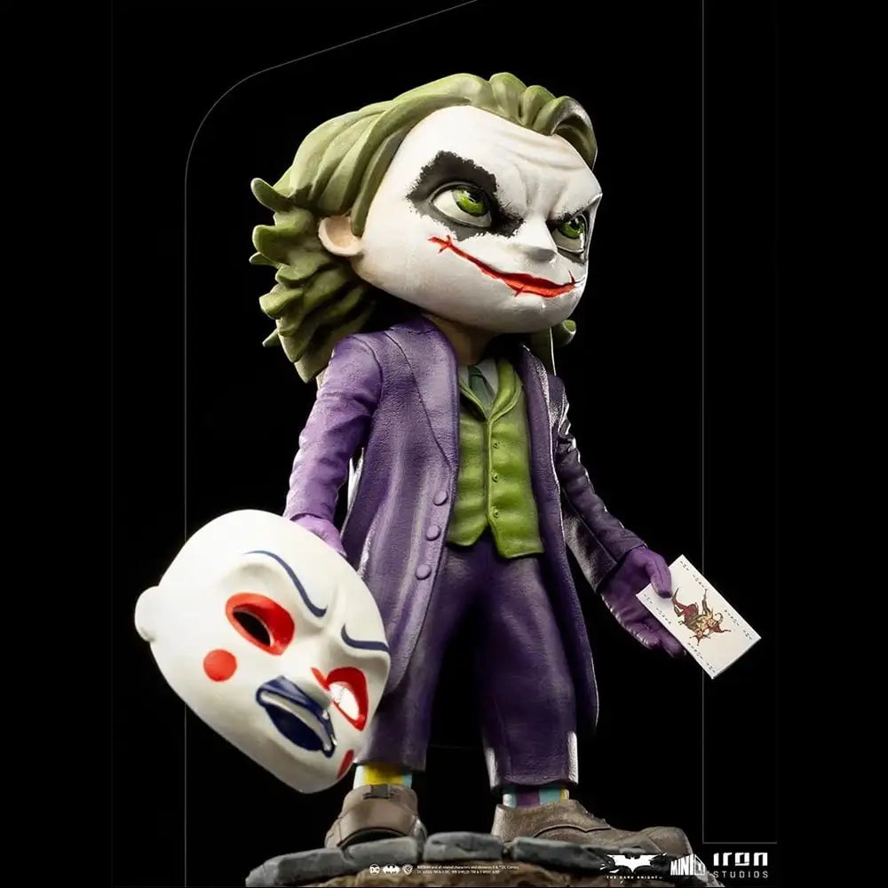 Iron Studios Minico Dark Knight Joker Collectible Statue, Action Figure