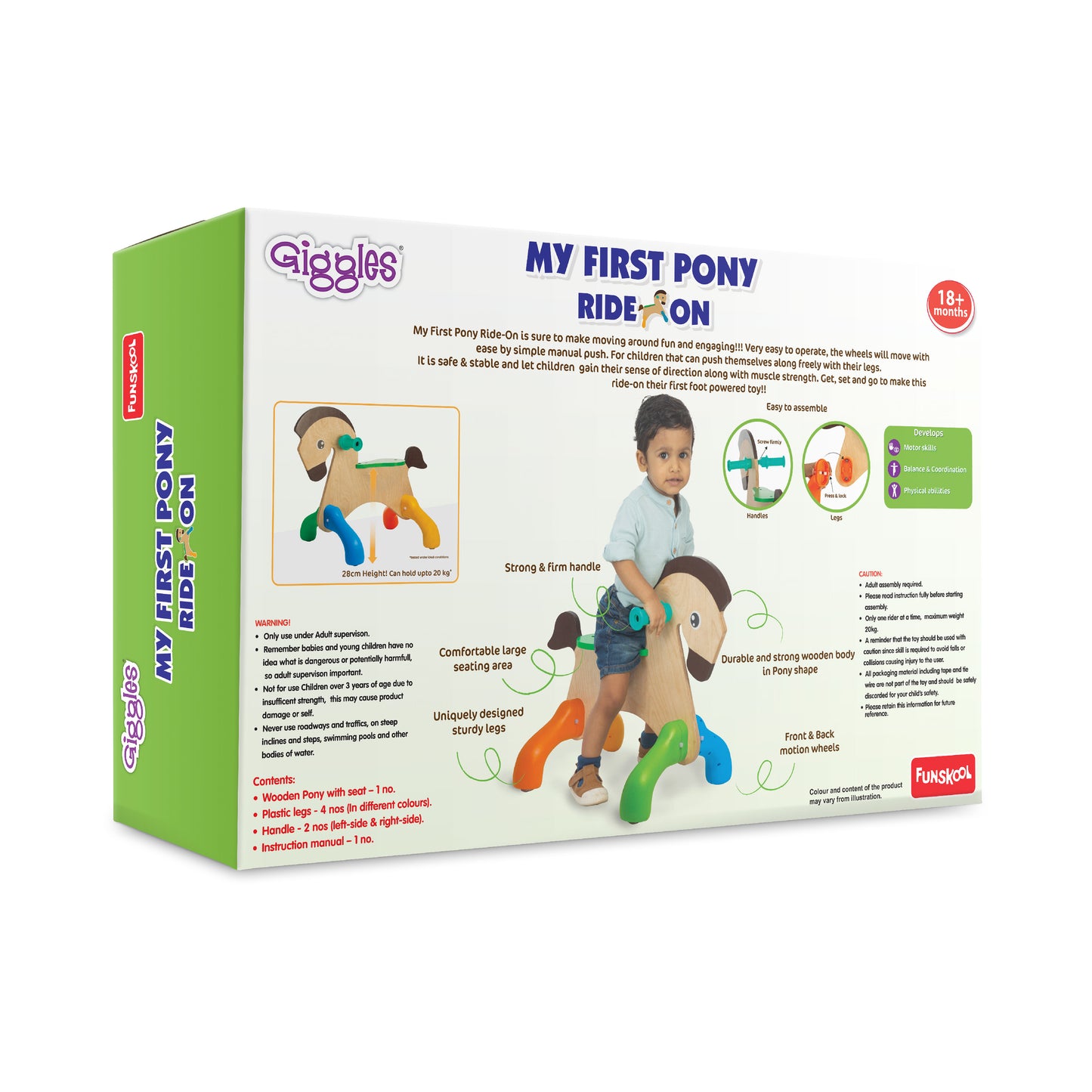 Giggles My First Pony, Ride On Toy