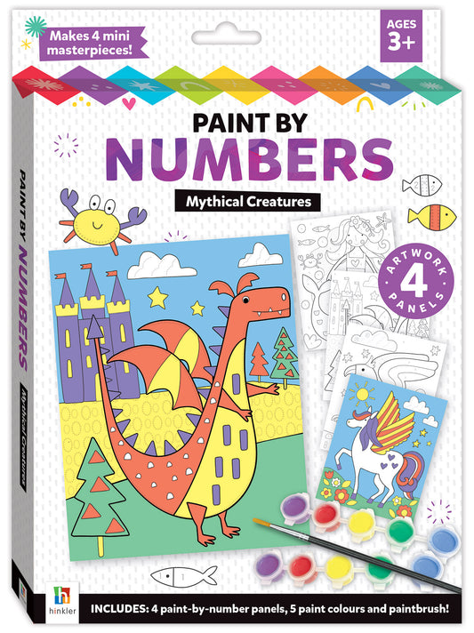 Paint By Numbers Mythical Creatures - Hinkler