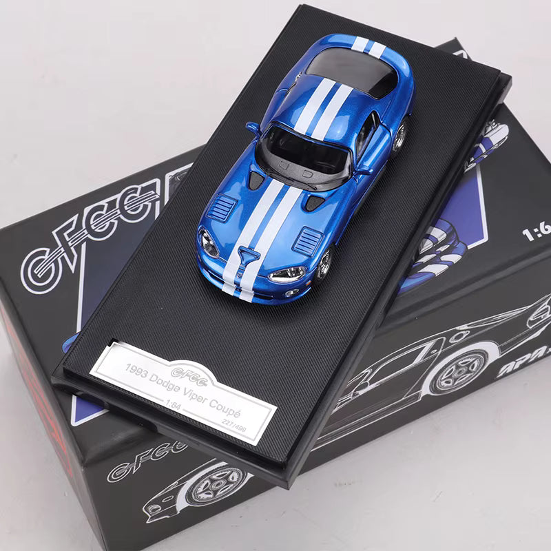 GFCC 1/64 1993 Dodge Viper Coupe Limited Edition 423/499 With Acrylic Case