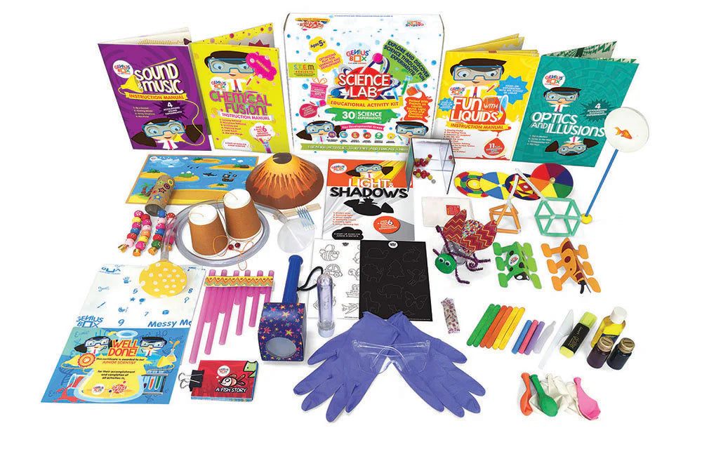 Genius Box Science Lab 100 Science Experiments