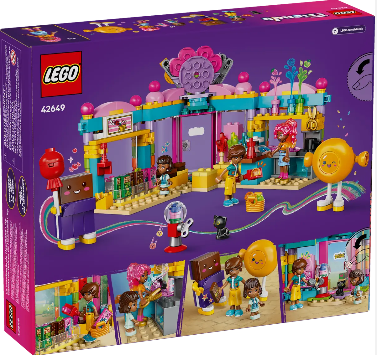 Lego Friends 42649 Heartlake City Sweet Shop