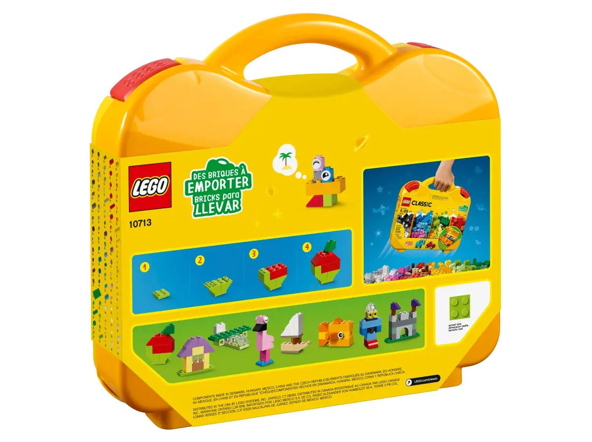 Lego Classic #10713 Creative Suitcase
