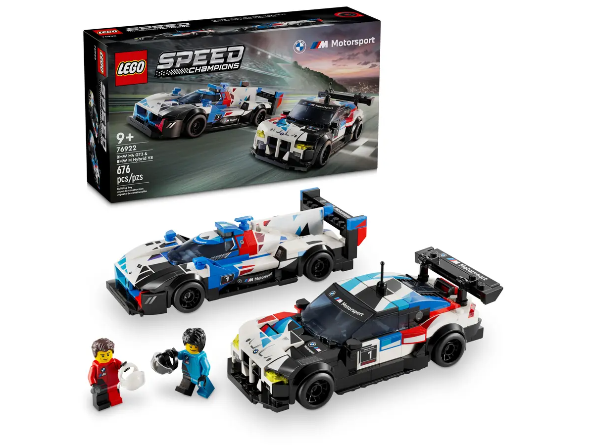 Lego Speed Champions #76922 BMW M4 GT3 & BMW M Hybrid v8