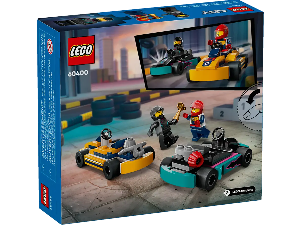 Lego City #60400 Go-Karts and Race Drivers