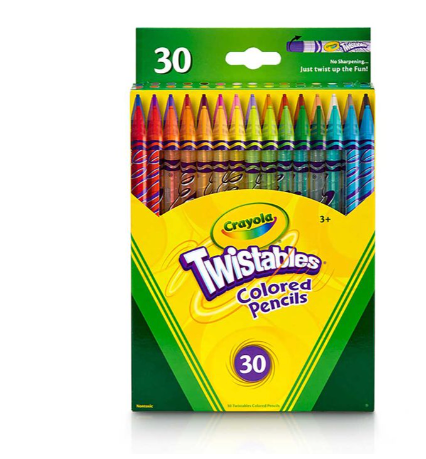 Crayola Twistables Colored Pencils 30 count
