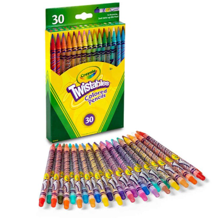 Crayola Twistables Colored Pencils 30 count