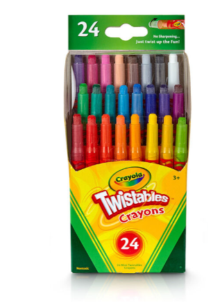 Crayola Twistables Crayons 24 Count