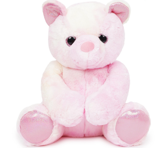 Mirada Glitter Eye Bear Multicolor TD Pink - 35 Cm