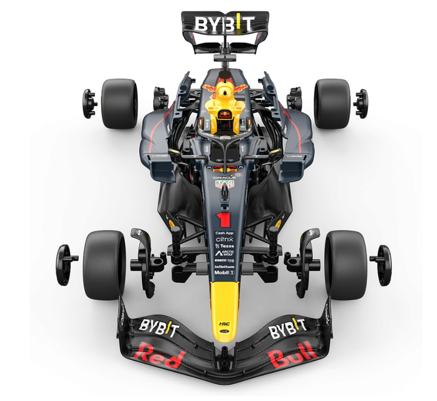 Rastar 1:16 Scale Red Bull RB19 F1 RC Car Building Kits - Officially Licensed Oracle Red Bull Formula 1 RB19