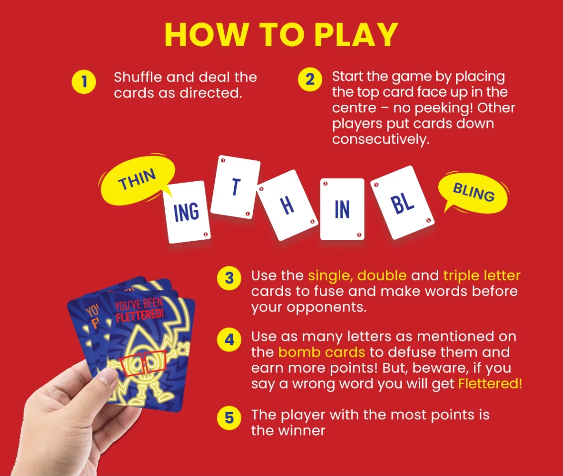 Binca Fletter Fuse Card Game