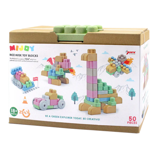 Sunta Mijoy Rice Husk Blocks - 50 Pcs