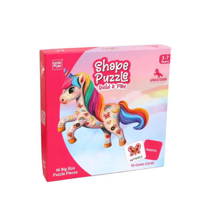 Unik Play Shape Puzzle Build & Play