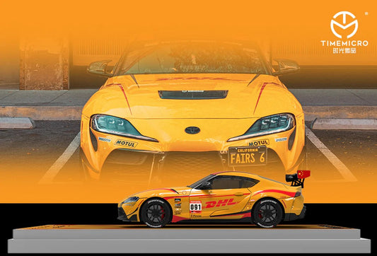Time Micro 1:64 Supra A90 Orange DHL Limited Edition 471/999