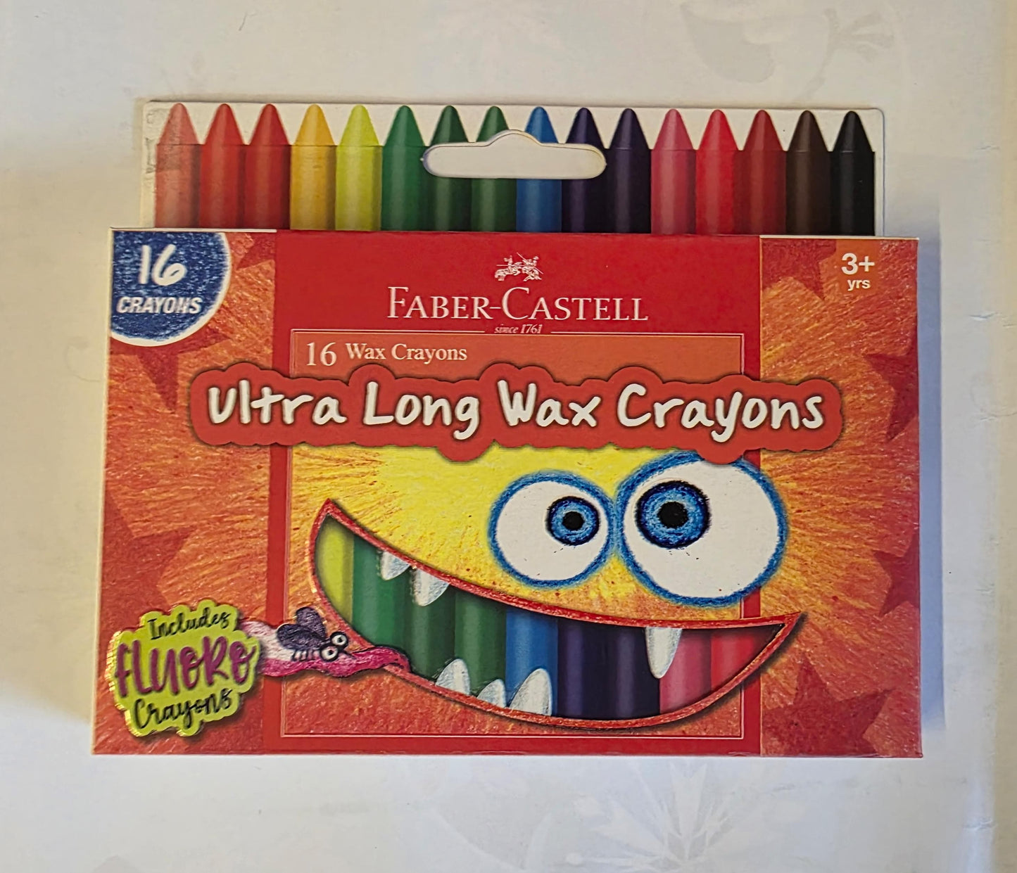 Faber-Castell 16 Ultra Long Wax Crayons