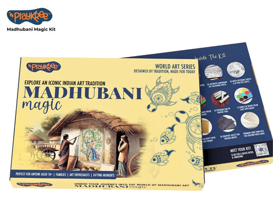 Playkree Madhubani Magic Indian Folk Art Kit