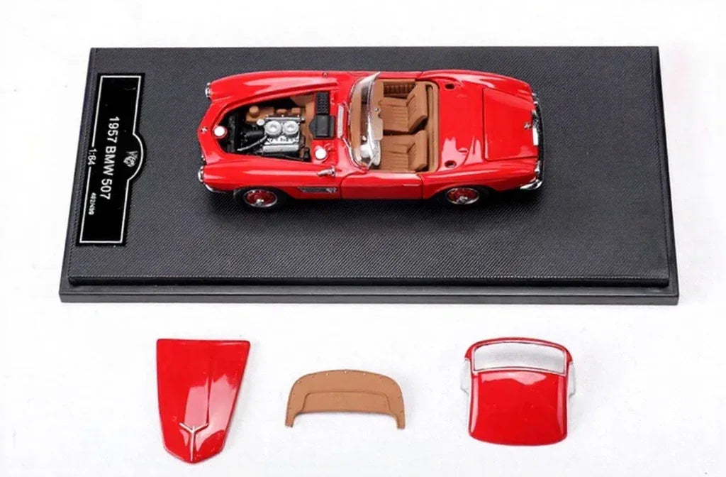 GFCC 1/64 1957 BMW 507 Hardtop Roadster Limited Edition 057/499 With Acrylic Case & Soft Protector Case