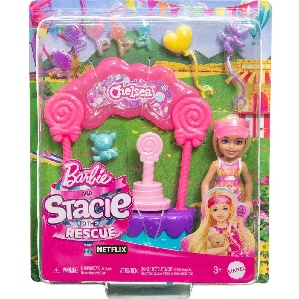Barbie & Stacie to the Rescue Doll and Playset – Chelsea's Lollipop Candy Stand