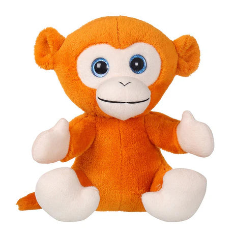 Mirada Monkey With Glitter Eye - 25 cm ( Light Brown )