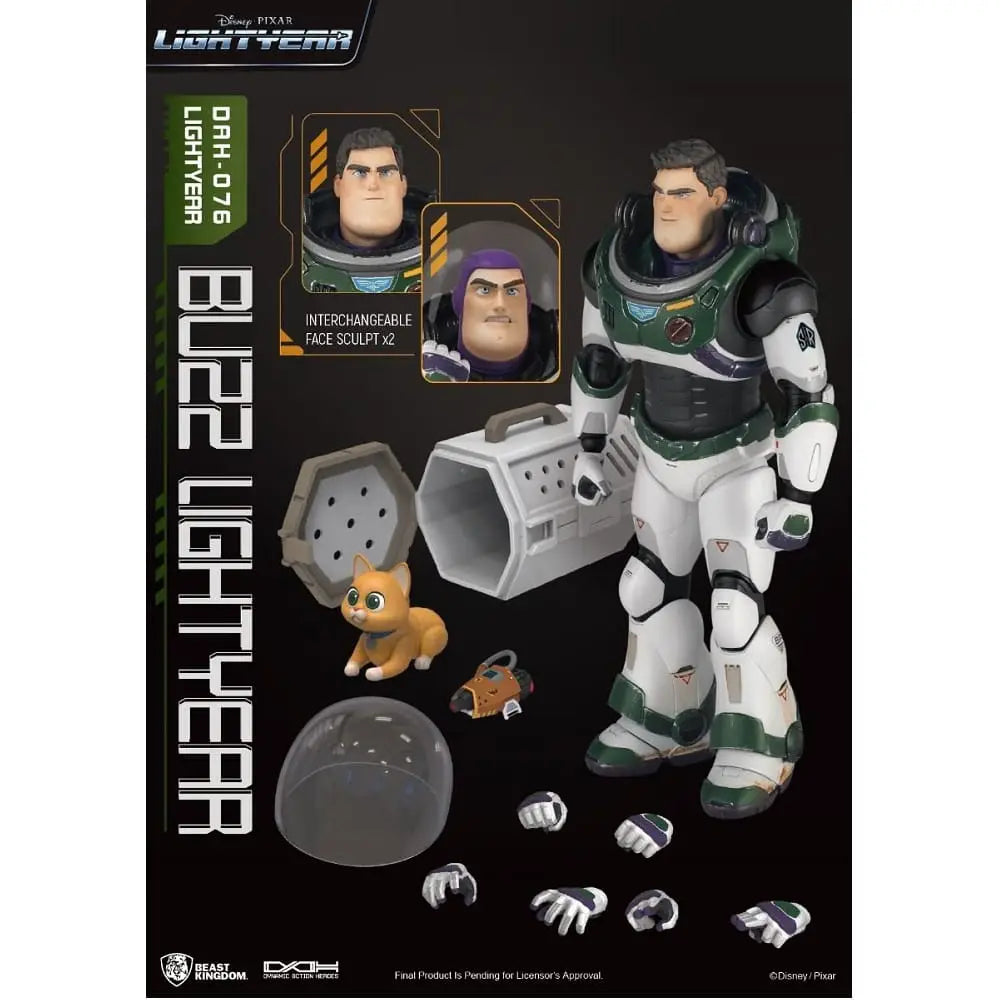 Beast Kingdom DAH-076 Disney Pixar Toy Story: Lightyear Buzz Lightyear Alpha Suit 1:9 Scale Dynamic 8ction Heroes Action Figure