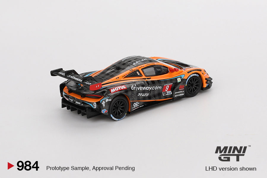 Mini GT McLaren 720S GT3 EVO 2024 IMSA Daytona 24Hrs Pfaff Motorsports