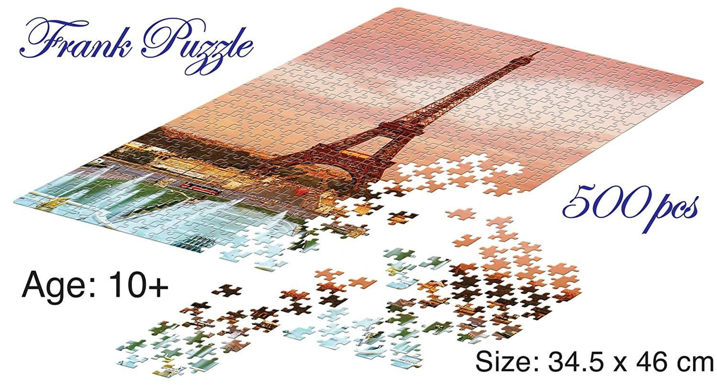 Frank Eiffel Tower Puzzle - 500 Pieces
