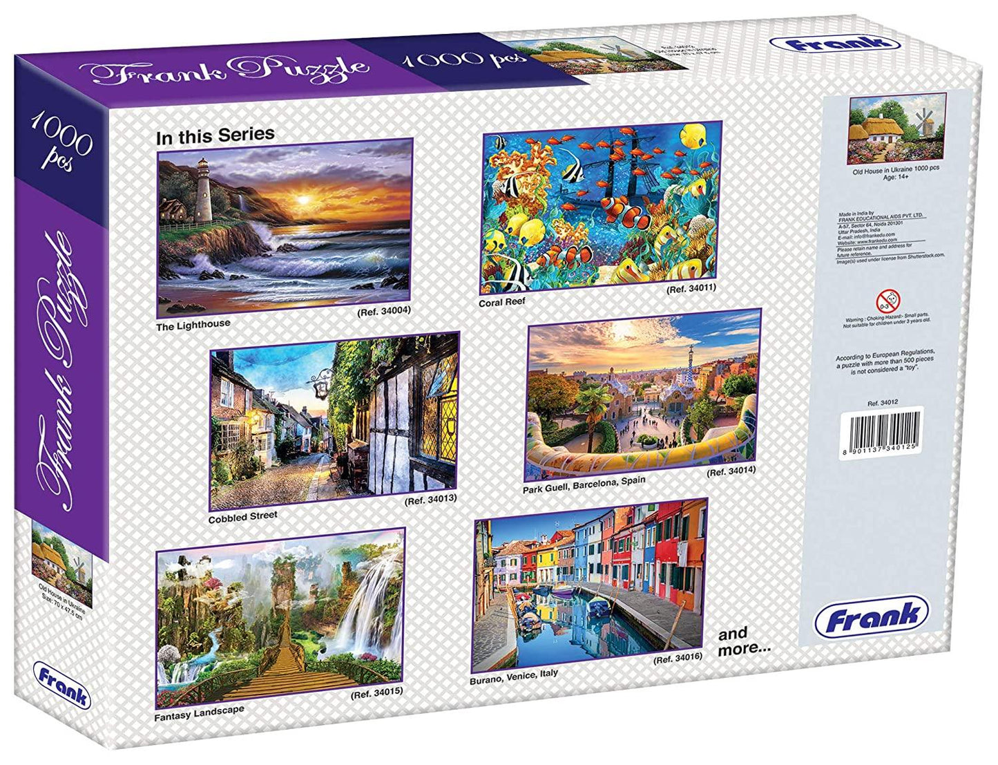 Frank Old House in Ukraine 1000 Pieces Jigsaw Puzzle